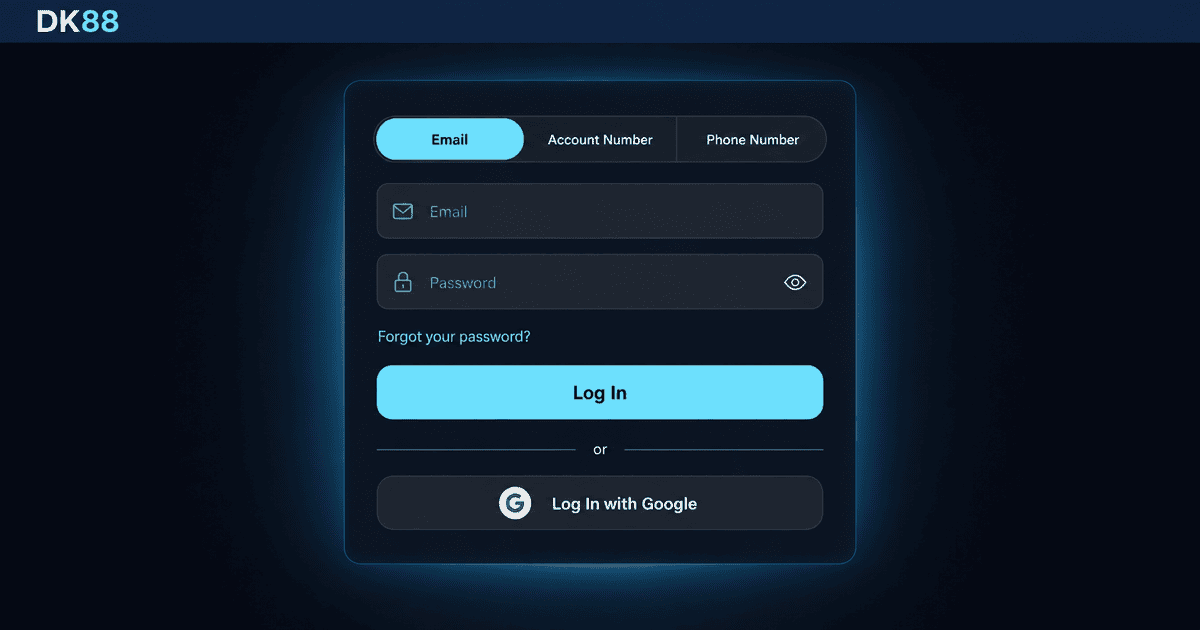 DK88 login form