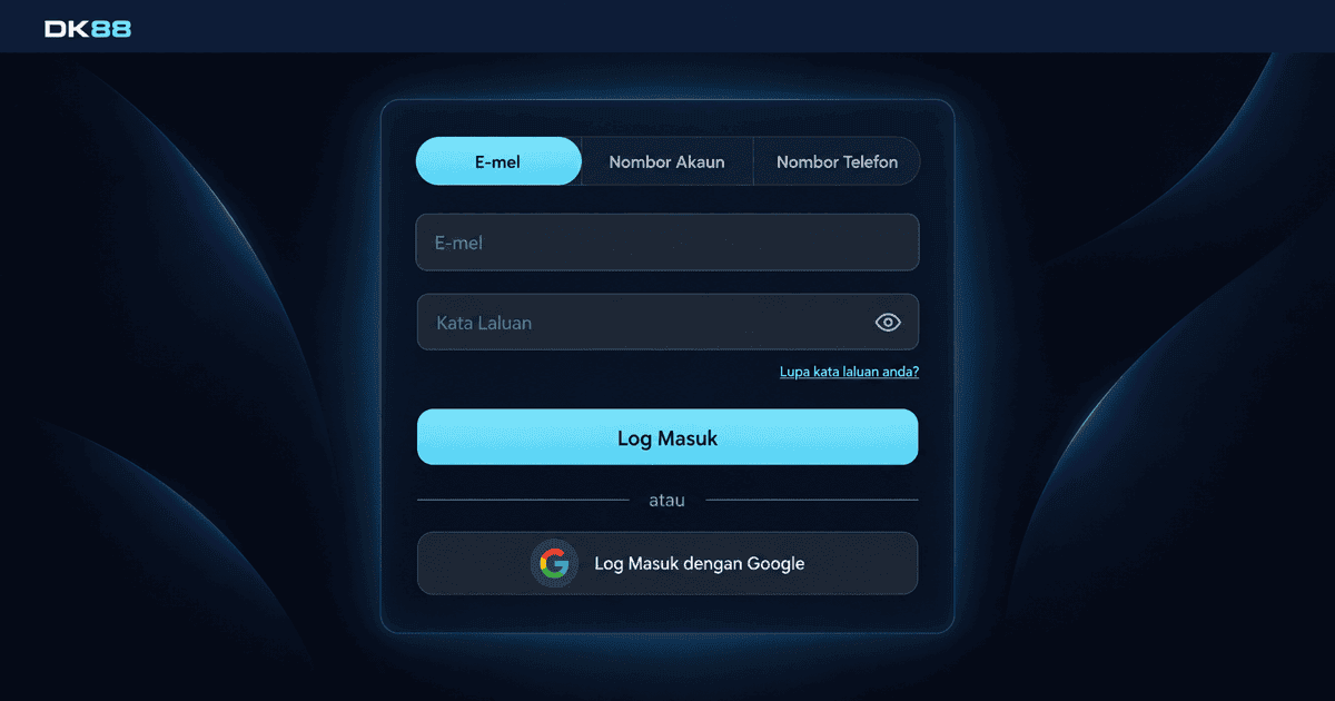Borang log masuk DK88